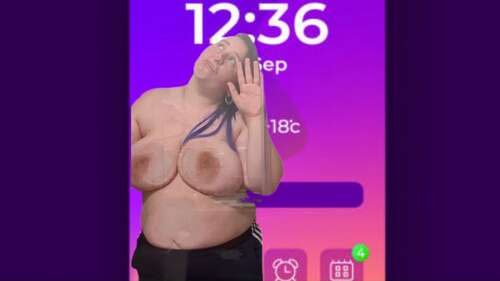 VioletWanderer – Squished in a Cellphone 1080p - Cover