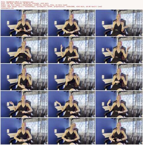 BaddB1tch What - Is Subspace 1080p - Preview