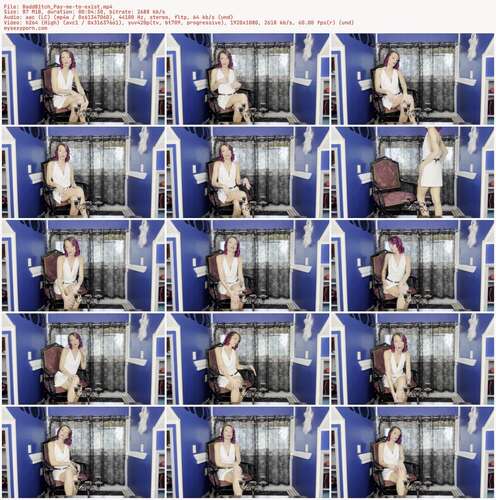 BaddB1tch Pay - Me To Exist 1080p - Preview