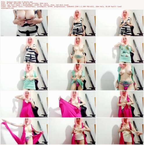 TabooPrincess - Jealous mom rips 3 shirts 842p - Preview