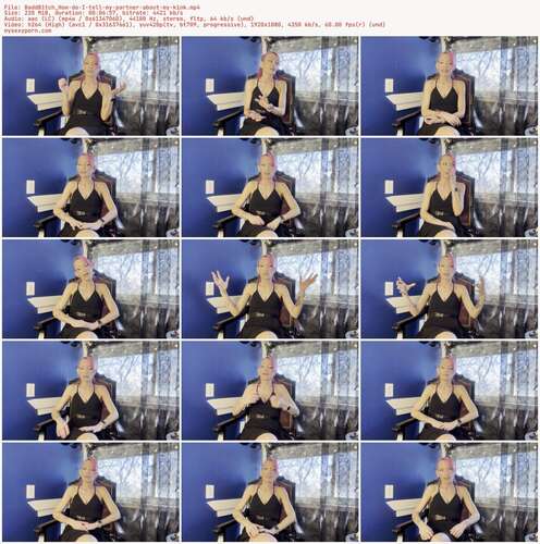 BaddB1tch How - Do I Tell My Partner About My Kink 1080p - Preview