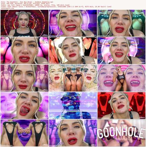 The Goonhole - Bye Bye Brain - Goddess Dommelia 1080p - Preview