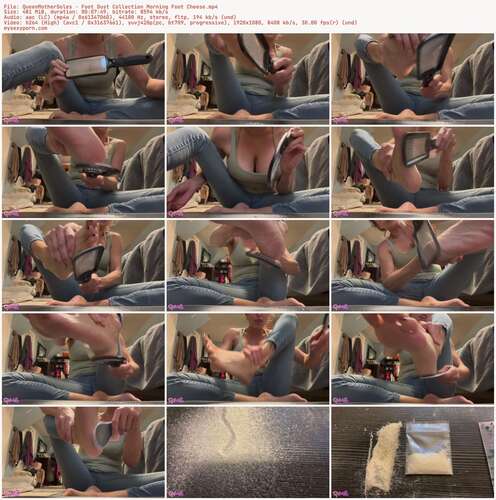 QueenMotherSoles - Foot Dust Collection Morning Foot Cheese 1080p - Preview