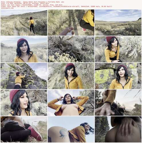 Kitsune Foreplay - Gassy Hiker Girl Punishes A Terrible Date 2160p - Preview