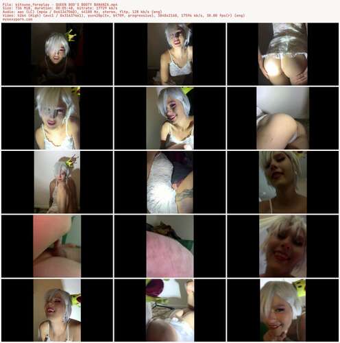 Kitsune Foreplay - QUEEN BOO'S BOOTY BANANZA 2160p - Preview