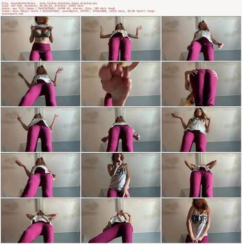QueenMotherSoles - Vote Custom Giantess Keeps Growing 1080p - Preview