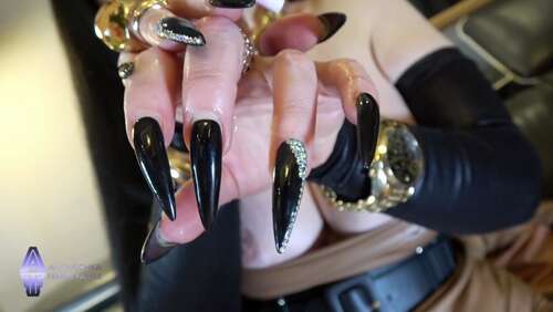 AnouschkaFemmeFatale – CIGARETTE AND NAILS OBSESSION 1080p - Cover