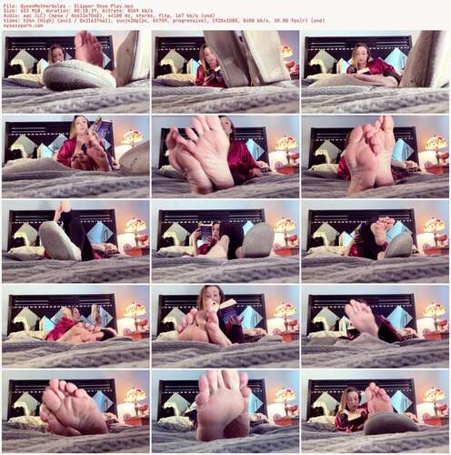 QueenMotherSoles - Slipper Shoe Play 1080p - Preview