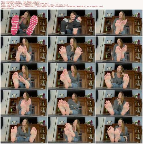 QueenMotherSoles - Toe Wiggle Joi 1080p - Preview