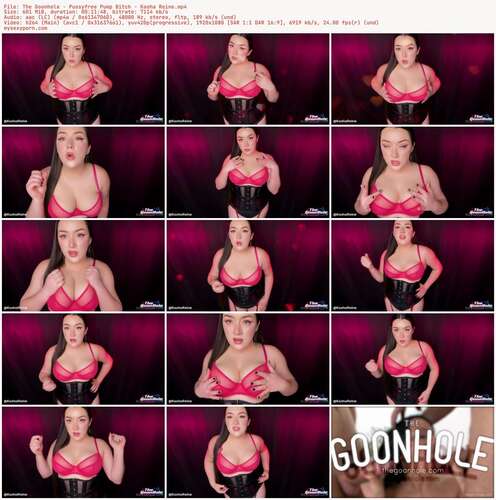 The Goonhole - Pussyfree Pump Bitch - Kasha Reine 1080p - Preview