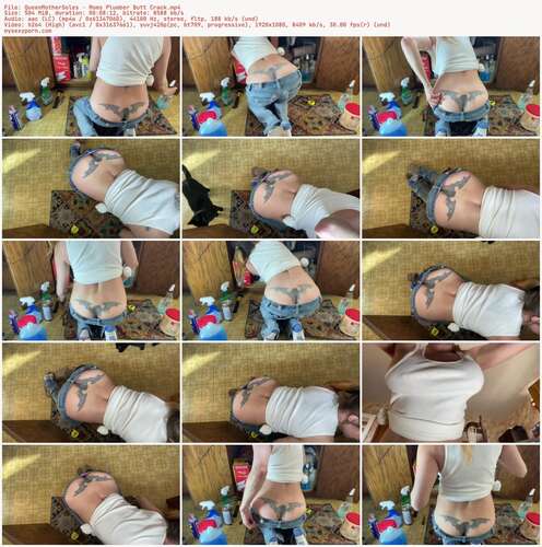 QueenMotherSoles - Moms Plumber Butt Crack 1080p - Preview