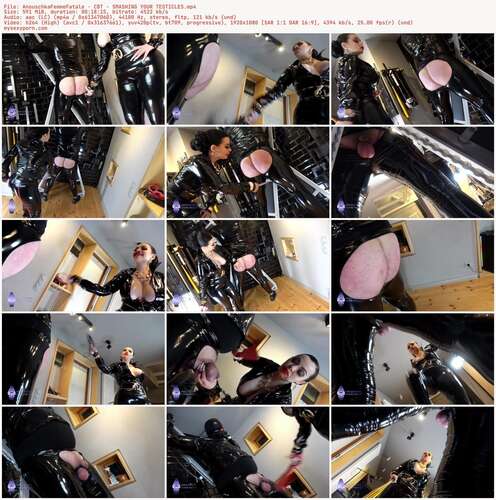 AnouschkaFemmeFatale - CBT - SMASHING YOUR TESTICLES 1080p - Preview