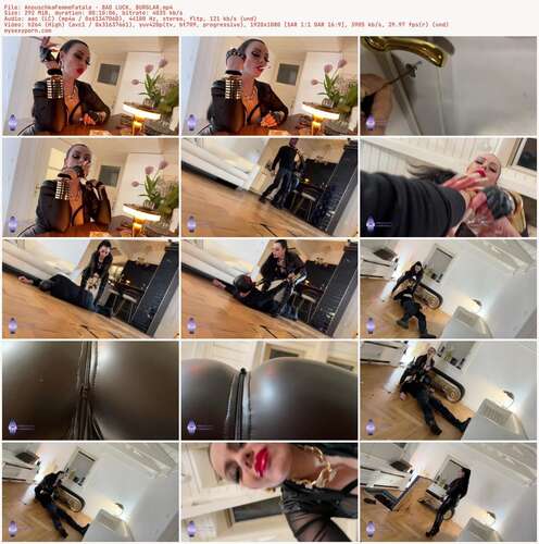 AnouschkaFemmeFatale - BAD LUCK, BURGLAR 1080p - Preview