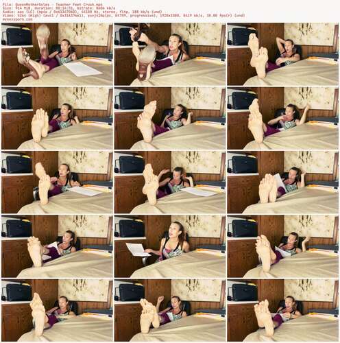 QueenMotherSoles - Teacher Feet Crush 1080p - Preview