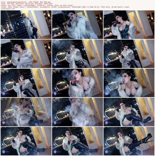 AnouschkaFemmeFatale - BIG CIGAR, BIG FUR 1080p - Preview