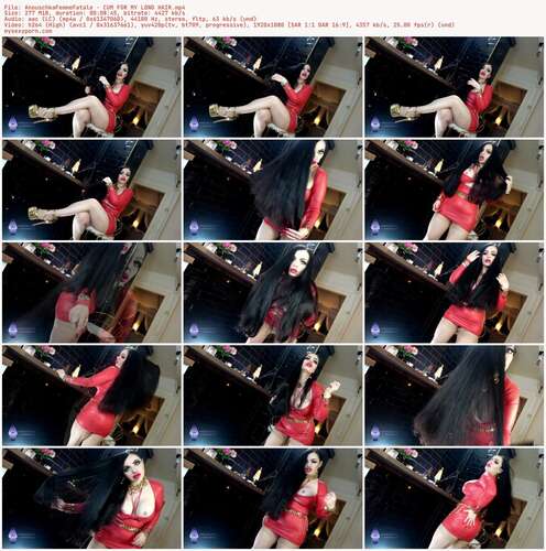 AnouschkaFemmeFatale - CUM FOR MY LONG HAIR 1080p - Preview