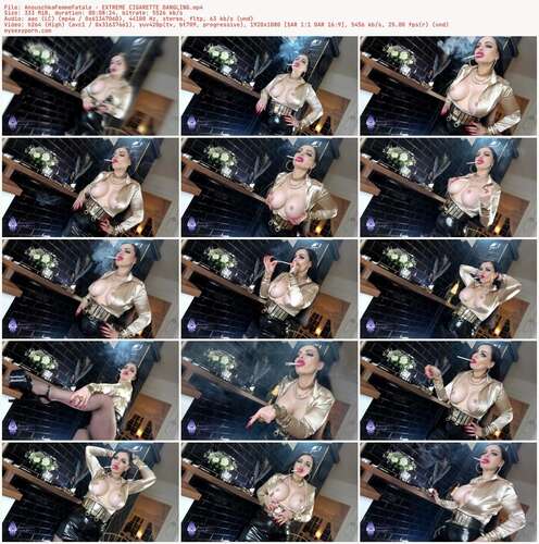 AnouschkaFemmeFatale - EXTREME CIGARETTE DANGLING 1080p - Preview