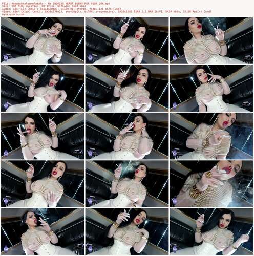 AnouschkaFemmeFatale - MY SMOKING HEART BURNS FOR YOUR CUM 1080p - Preview