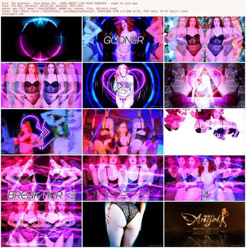 The Goonhole - Porn Widow JOI - GOON ADDICT LIFE RUIN MINDFUCK - Angel Au Lait 1080p - Preview