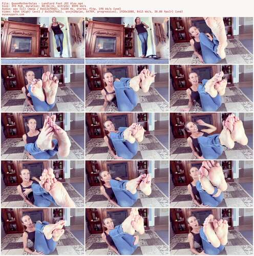 QueenMotherSoles - Landlord Foot JOI Alex 1080p - Preview