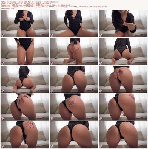 Parannanza - Quick JOI For Ass Lovers - Cum Countdown 1080p - Preview