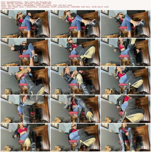 QueenMotherSoles - Boot Licker Son Punished 1080p - Preview