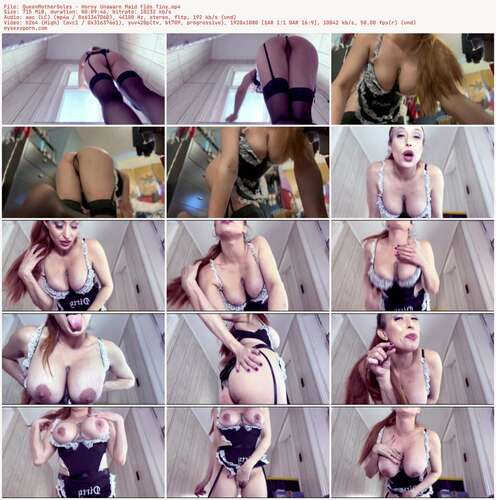 QueenMotherSoles - Horny Unaware Maid Fids Tiny 1080p - Preview