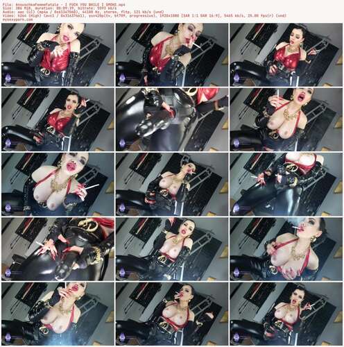 AnouschkaFemmeFatale - I FUCK YOU WHILE I SMOKE 1080p - Preview