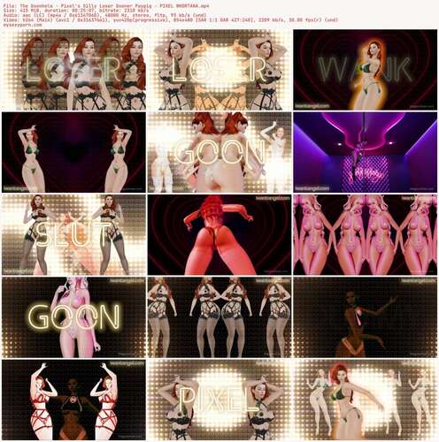 The Goonhole - Pixel's Silly Loser Gooner Paypig - PIXEL WHORTANA 480p - Preview