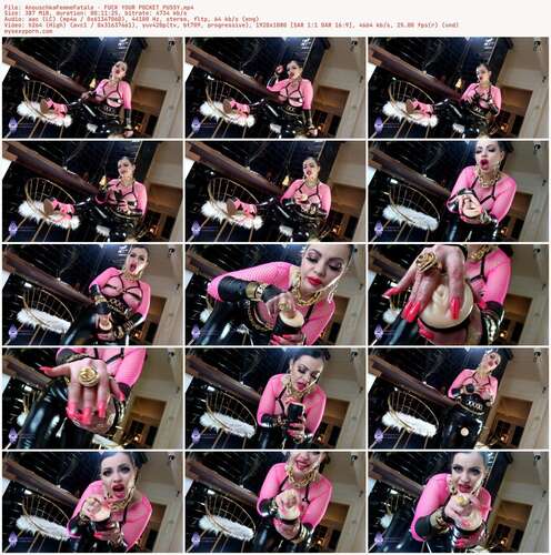 AnouschkaFemmeFatale - FUCK YOUR POCKET PUSSY 1080p - Preview