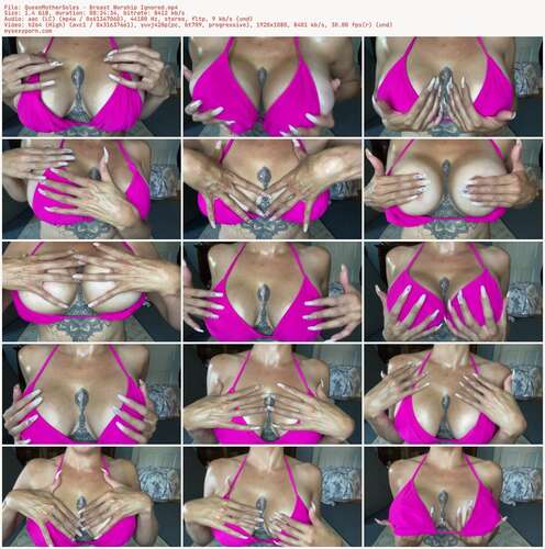 QueenMotherSoles - Breast Worship Ignored 1080p - Preview