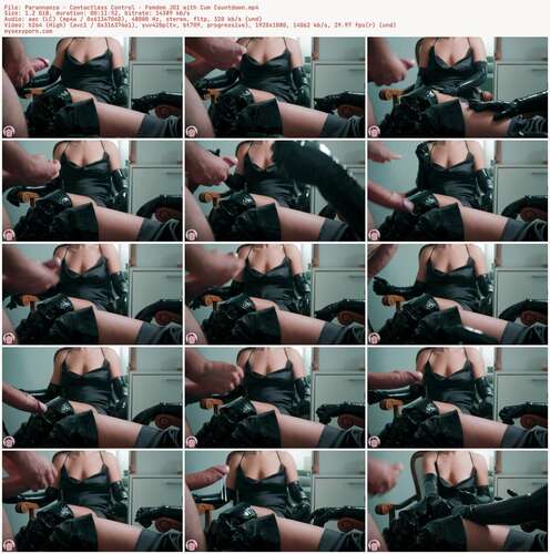 Parannanza - Contactless Control - Femdom JOI With Cum Countdown 1080p - Preview