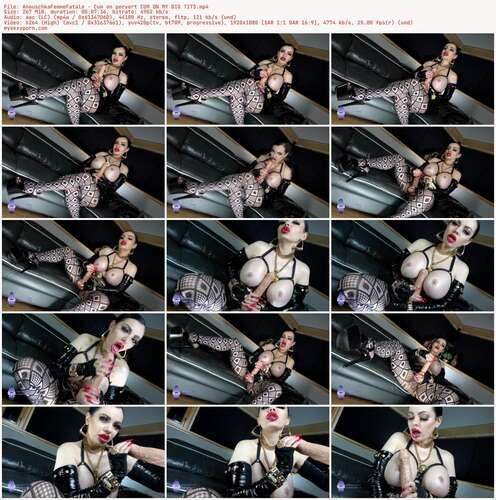 AnouschkaFemmeFatale - Cum On Pervert CUM ON MY BIG TITS 1080p - Preview