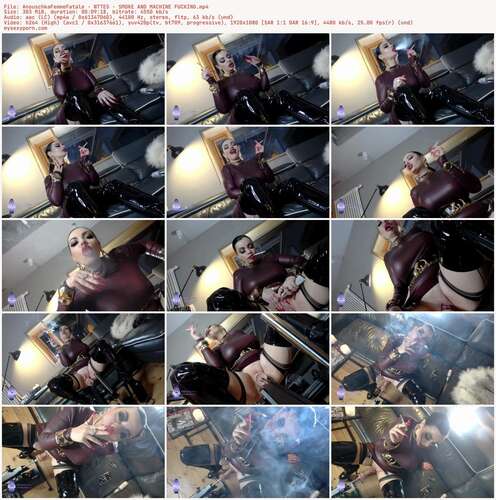 AnouschkaFemmeFatale - WTTES - SMOKE AND MACHINE FUCKING 1080p - Preview