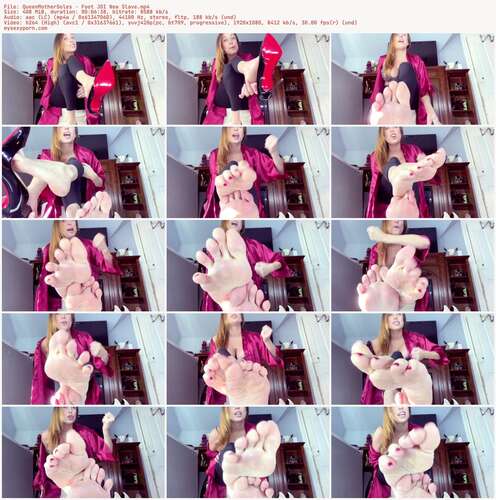 QueenMotherSoles - Foot JOI New Slave 1080p - Preview