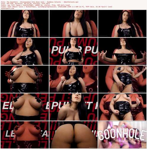 The Goonhole - Brainwashed Into Goon Cult - Goddess Celeste - iWantCeleste 1080p - Preview