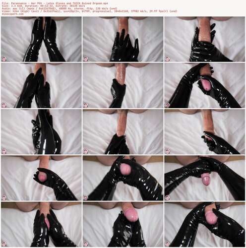Parannanza - Her POV - Latex Gloves And THICK Ruined Orgasm 2160p - Preview