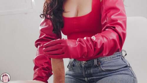 Parannanza – Red Gloves Edging And Denial – CFNM Fantasy 1080p - Cover