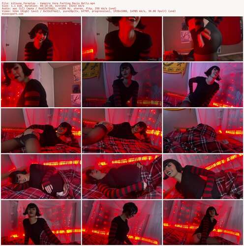 Kitsune Foreplay - V&ire Vore Farting Mavis Belly 1080p - Preview