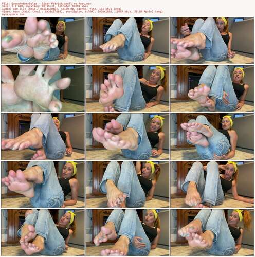 QueenMotherSoles - Sissy Patrick Smell My Feet 1080p - Preview