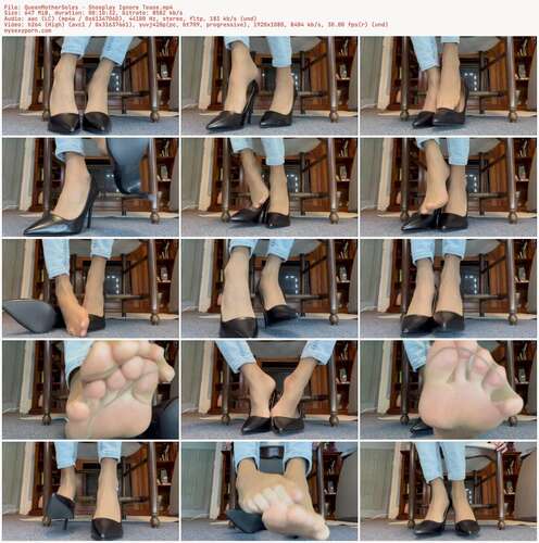 QueenMotherSoles - Shoeplay Ignore Tease 1080p - Preview