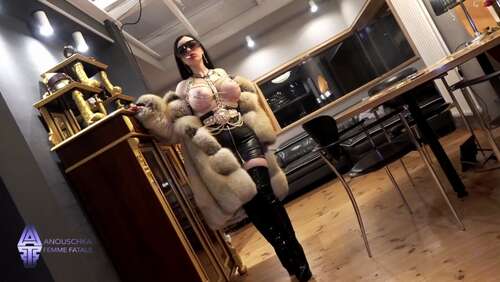 AnouschkaFemmeFatale – DILDO FUCKING IN FUR 1080p - Cover