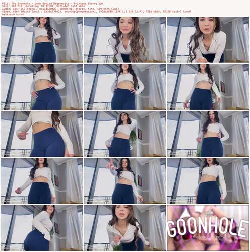 The Goonhole - Dumb Denied Degenerate - Princess Cherry 1080p - Preview