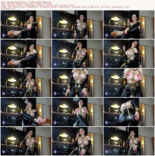 AnouschkaFemmeFatale - GOLDEN CHAIN SMOKE 1080p - Preview