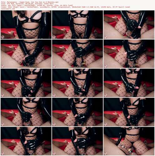 Parannanza - Caged Cock. Can You Cum In 5 Minutes 2160p - Preview