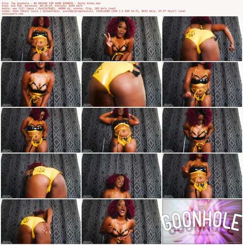 The Goonhole - NO BRAINS FOR DUMB GOONERS - Deity Kinky 1080p - Preview