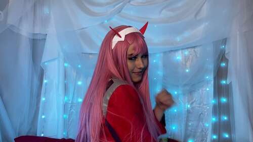 Kitsune Foreplay – Zero Two’s Darling Derriere 1080p - Cover