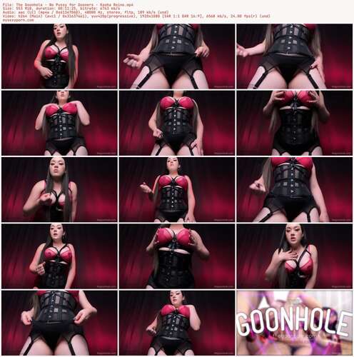 The Goonhole - No Pussy For Gooners - Kasha Reine 1080p - Preview