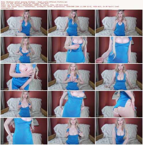 Angel Luella - Mindless Wallet Gooning (FinDom) - Angel Luella Official Profile 1080p - Preview