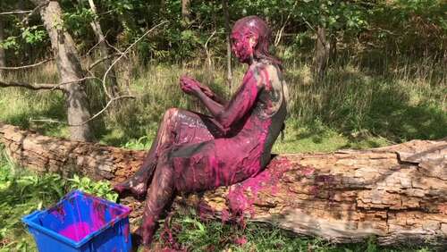 Wamgirlx – Cute, Muddy And Gunged In Pink At The Estuary 1080p - Cover